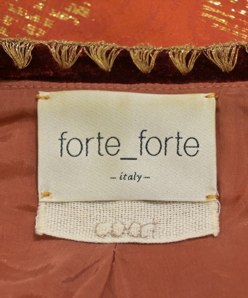 forte forte（フォルテフォルテ）その他 オレンジ サイズ:2(M位) レディース/2200672975011