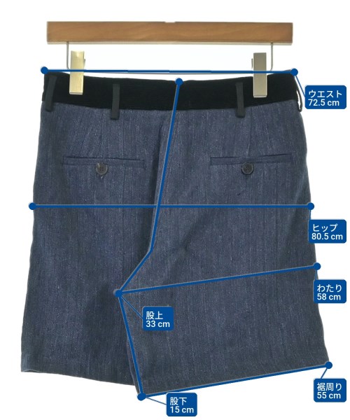 forte forte（フォルテフォルテ）ショートパンツ 紺 サイズ:-(M位) レディース/2200670612086