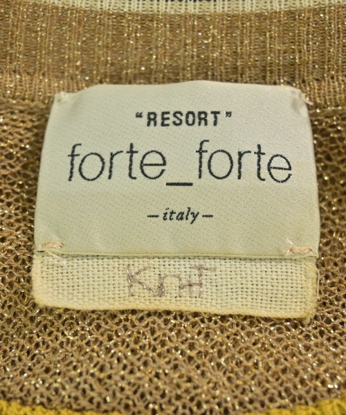 forte forte（フォルテフォルテ）ニット・セーター ベージュ サイズ:-(M位) レディース/2200696851018