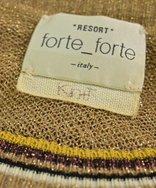 forte forte（フォルテフォルテ）ニット・セーター ベージュ サイズ:-(M位) レディース/2200696851018