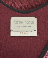 forte forte（フォルテフォルテ）ブラウス 赤 サイズ:1(S位) レディース/2200695841362