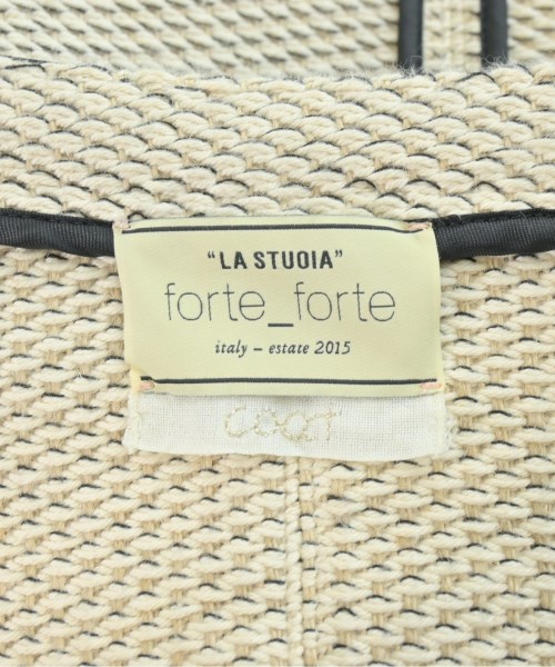 forte forte（フォルテフォルテ）ジャケット 白 サイズ:0(XS位) レディース/2200699169011