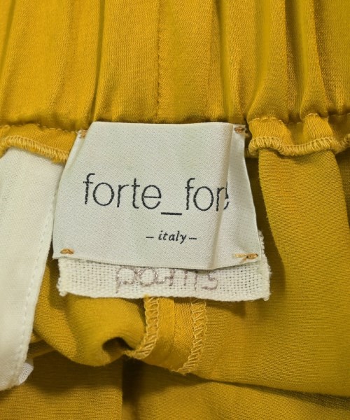forte forte（フォルテフォルテ）その他 黄 サイズ:1(S位) レディース/2200657181055