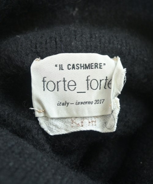 forte forte（フォルテフォルテ）ニット・セーター 黒 サイズ:2(M位) レディース/2200655932123