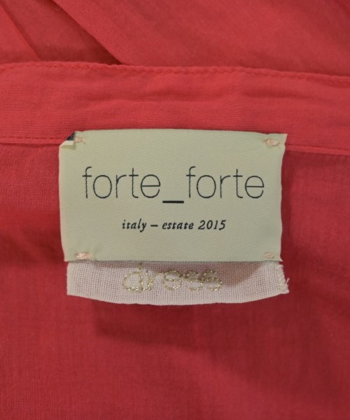forte forte（フォルテフォルテ）ワンピース 赤 サイズ:1(S位) レディース/2200711879034