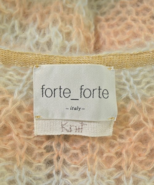 forte forte（フォルテフォルテ）ニット・セーター ベージュ サイズ:0(XS位) レディース/2200713274011