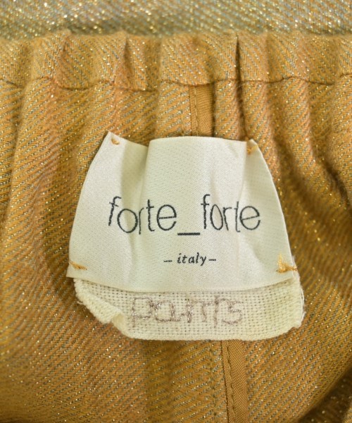 forte forte（フォルテフォルテ）その他 ゴールド サイズ:0(XS位) レディース/2200715272138