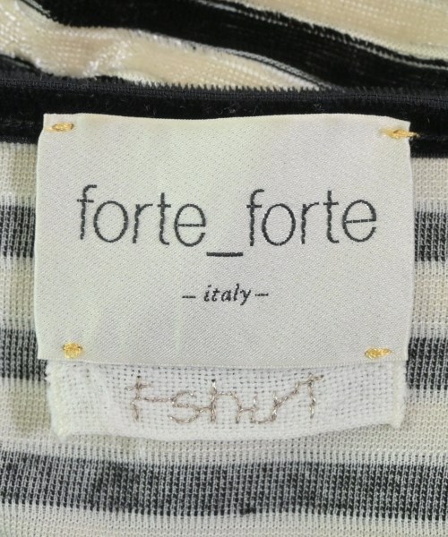 forte forte（フォルテフォルテ）Tシャツ・カットソー ベージュ サイズ:0(XS位) レディース/2200651263030
