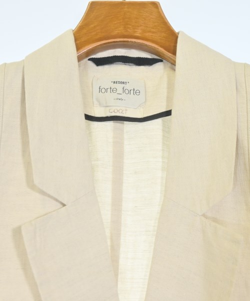 forte forte（フォルテフォルテ）チェスターコート ベージュ サイズ:1(S位) レディース/2200652647013