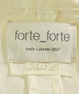 forte forte（フォルテフォルテ）カジュアルジャケット 白 サイズ:1(S位) レディース/2200661335048