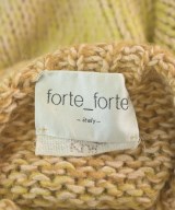 forte forte（フォルテフォルテ）ニット・セーター 黄 サイズ:F レディース/2200666673015