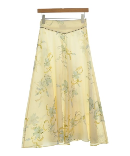 forte forte(フォルテフォルテ)ロング・マキシ丈スカート 白 サイズ:0(XS位)/2200667560130