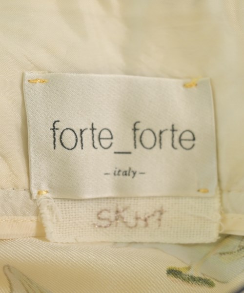forte forte（フォルテフォルテ）ロング・マキシ丈スカート 白 サイズ:0(XS位) レディース/2200667560130