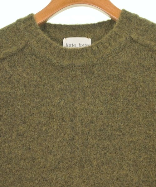 forte forte（フォルテフォルテ）ニット・セーター カーキ サイズ:0(XS位) レディース/2200672297038
