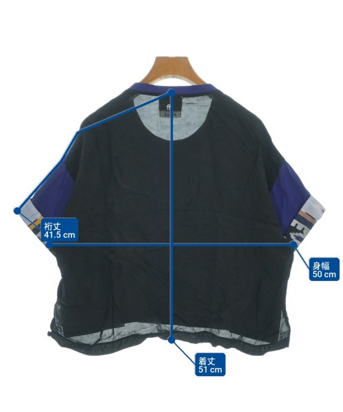 forte forte（フォルテフォルテ）Tシャツ・カットソー 紫 サイズ:0(XS位) レディース/2200732950699