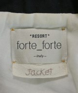 forte forte（フォルテフォルテ）ジャケット 黒 サイズ:1(S位) レディース/2200734011039