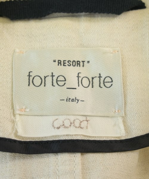 forte forte（フォルテフォルテ）チェスターコート ベージュ サイズ:1(S位) レディース/2200720266023