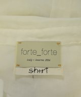 forte forte（フォルテフォルテ）カジュアルシャツ 白 サイズ:S レディース/2200716842361