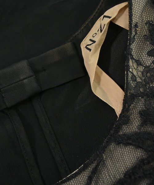 Nﾟ 21（ヌメロヴェントゥーノ）カジュアルシャツ 黒 サイズ:38(S位) レディース/2200630707265