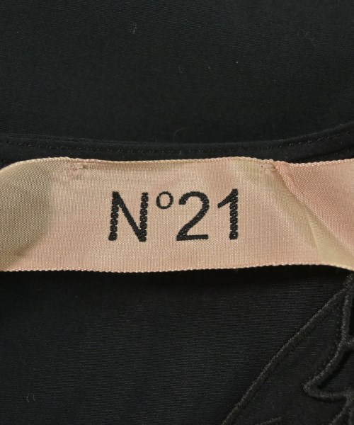 Nﾟ 21（ヌメロヴェントゥーノ）カジュアルシャツ 黒 サイズ:38(S位) レディース/2200635476036