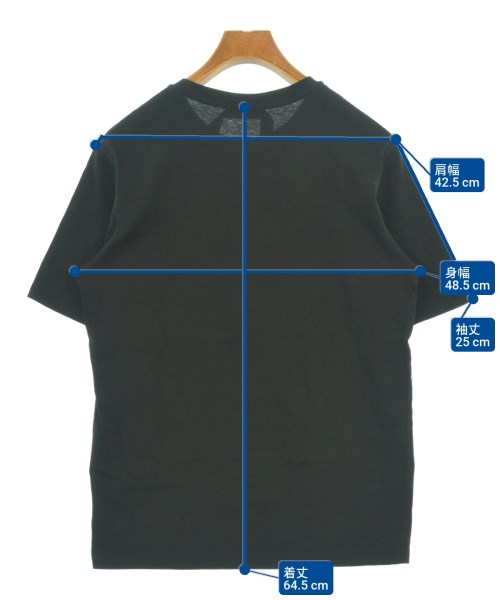 Nﾟ 21（ヌメロヴェントゥーノ）Tシャツ・カットソー 黒 サイズ:XS メンズ/2200635793089