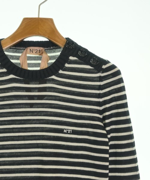 Nﾟ 21（ヌメロヴェントゥーノ）ニット・セーター 黒 サイズ:38(S位) レディース/2200635818041