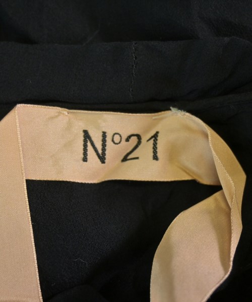 Nﾟ 21（ヌメロヴェントゥーノ）カジュアルシャツ 黒 サイズ:38(S位) レディース/2200594576563
