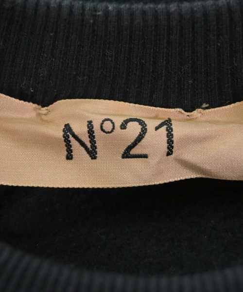 Nﾟ 21（ヌメロヴェントゥーノ）スウェット 黒 サイズ:38(S位) レディース/2200621755220