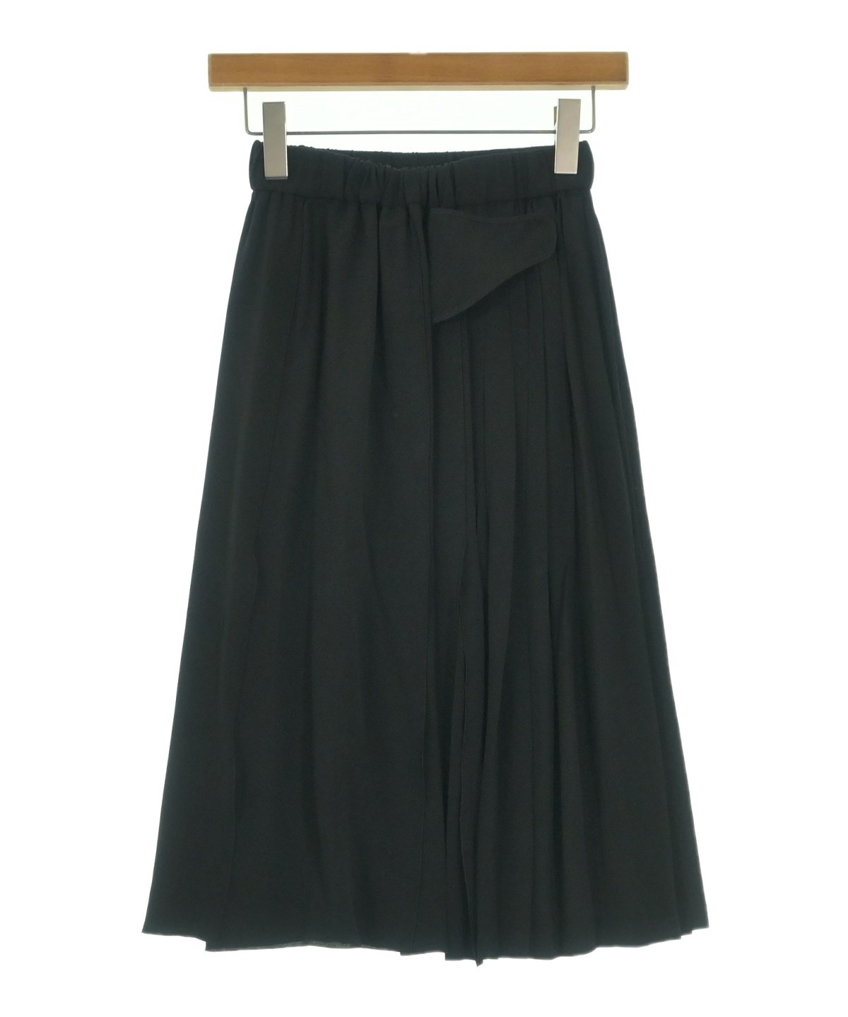 Nﾟ 21（ヌメロヴェントゥーノ）ひざ丈スカート 黒 サイズ:40(M位