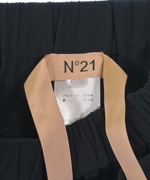 Nﾟ 21（ヌメロヴェントゥーノ）ひざ丈スカート 黒 サイズ:40(M位) レディース/2200638383126