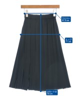 Nﾟ 21（ヌメロヴェントゥーノ）ひざ丈スカート 黒 サイズ:40(M位) レディース/2200638383126