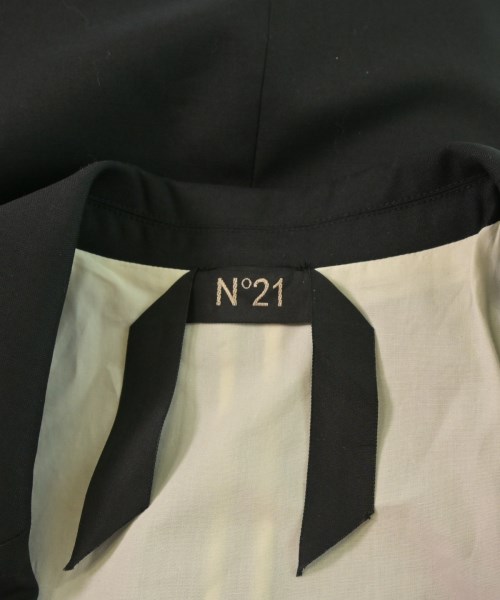 Nﾟ 21（ヌメロヴェントゥーノ）テーラードジャケット 黒 サイズ:50(XL位) メンズ/2200638383133