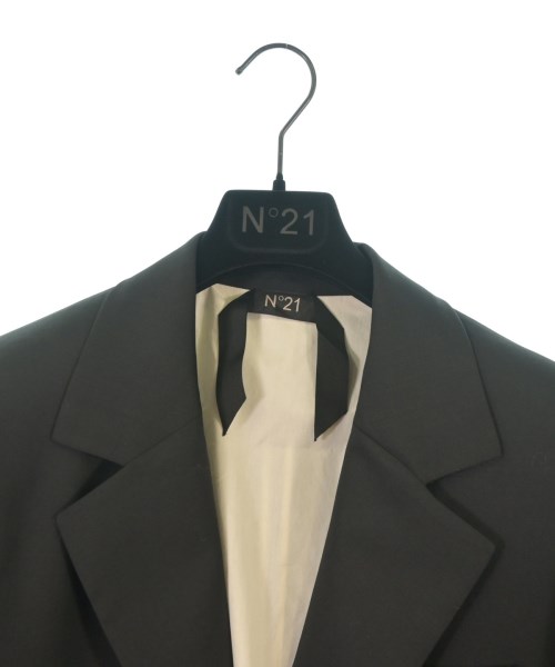 Nﾟ 21（ヌメロヴェントゥーノ）テーラードジャケット 黒 サイズ:50(XL位) メンズ/2200638383133