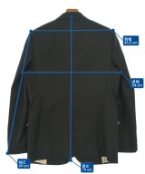 Nﾟ 21（ヌメロヴェントゥーノ）テーラードジャケット 黒 サイズ:50(XL位) メンズ/2200638383133