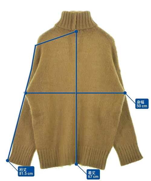 Nﾟ 21（ヌメロヴェントゥーノ）ニット・セーター 茶 サイズ:S レディース/2200638491012