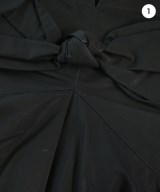 Nﾟ 21（ヌメロヴェントゥーノ）ワンピース 黒 サイズ:36(XS位) レディース/2200638738018