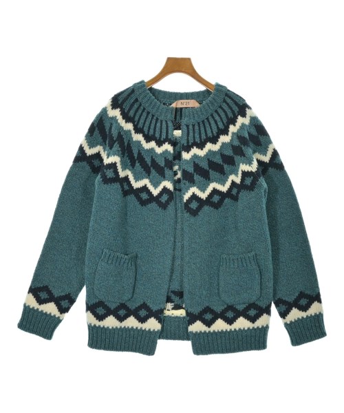Nﾟ 21(ヌメロヴェントゥーノ)カーディガン 緑 サイズ:S/2200638802122