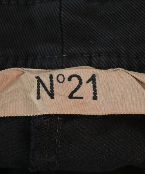Nﾟ 21（ヌメロヴェントゥーノ）デニムパンツ 黒 サイズ:40(M位) レディース/2200639873053
