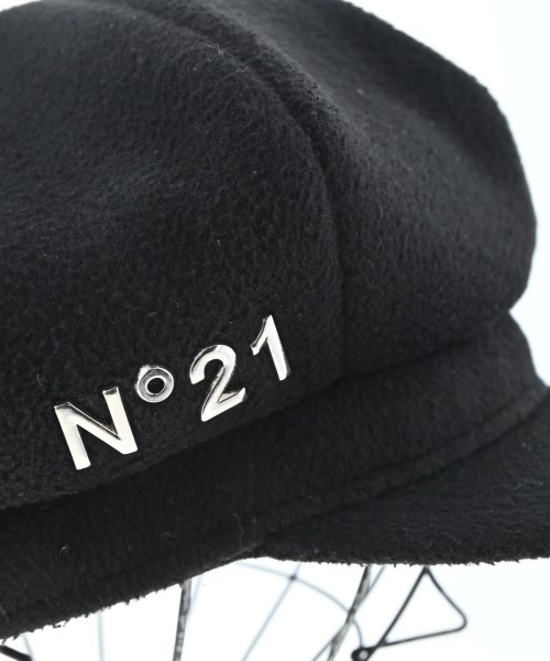 Nﾟ 21（ヌメロヴェントゥーノ）キャスケット 黒 サイズ:L レディース/2200640260095