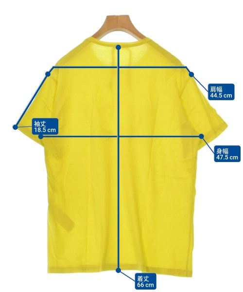 Nﾟ 21（ヌメロヴェントゥーノ）Tシャツ・カットソー 黄 サイズ:40(M位) レディース/2200626242060