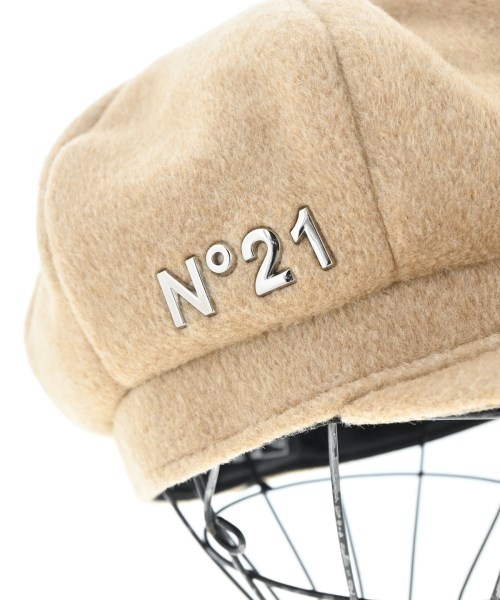 Nﾟ 21（ヌメロヴェントゥーノ）キャスケット ベージュ サイズ:M レディース/2200640821012