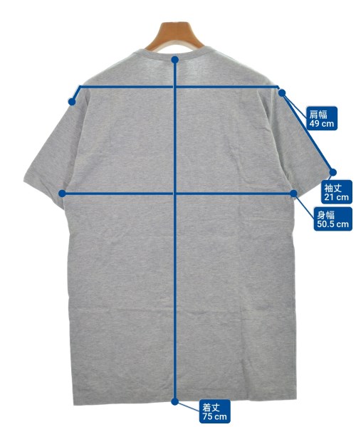 Nﾟ 21（ヌメロヴェントゥーノ）Tシャツ・カットソー グレー サイズ:XS メンズ/2200627521317