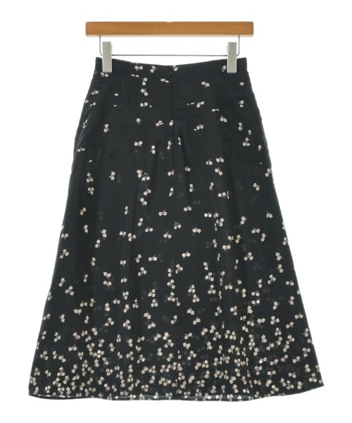 Nﾟ 21（ヌメロヴェントゥーノ）ひざ丈スカート 黒 サイズ:40(L位) レディース/2200641792069