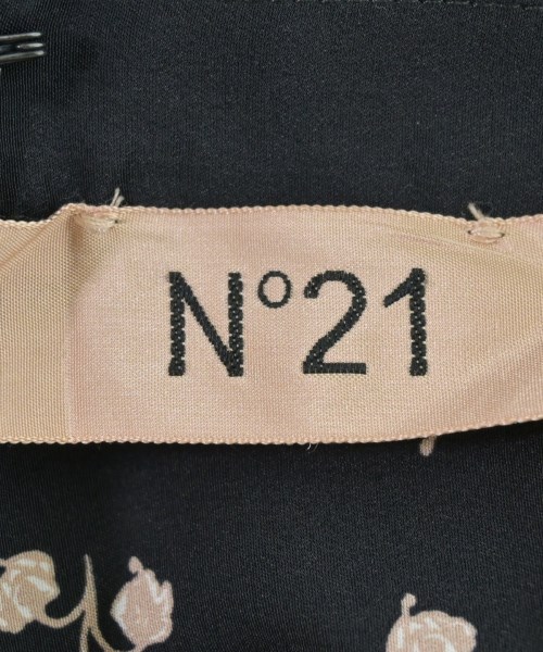 Nﾟ 21（ヌメロヴェントゥーノ）ひざ丈スカート 黒 サイズ:40(L位) レディース/2200641792069