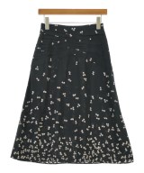 Nﾟ 21（ヌメロヴェントゥーノ）ひざ丈スカート 黒 サイズ:40(L位) レディース/2200641792069