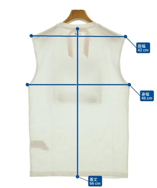 Nﾟ 21（ヌメロヴェントゥーノ）Tシャツ・カットソー 白 サイズ:XS レディース/2200642490056