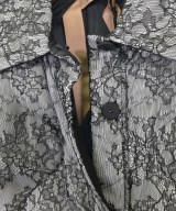 Nﾟ 21（ヌメロヴェントゥーノ）カジュアルシャツ 黒 サイズ:38(S位) レディース/2200643345041