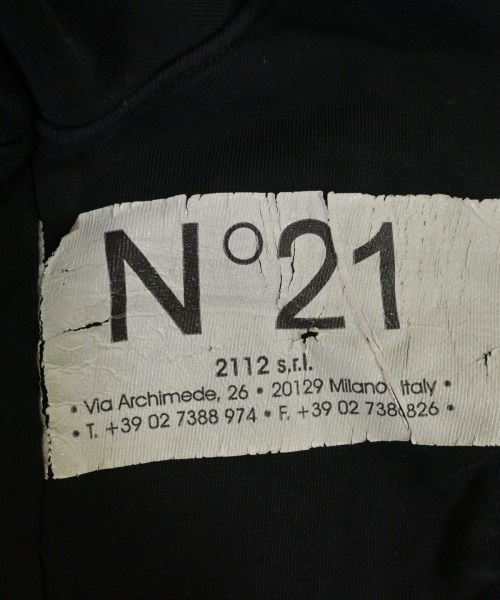 Nﾟ 21（ヌメロヴェントゥーノ）スウェット 黒 サイズ:M メンズ/2200644104067