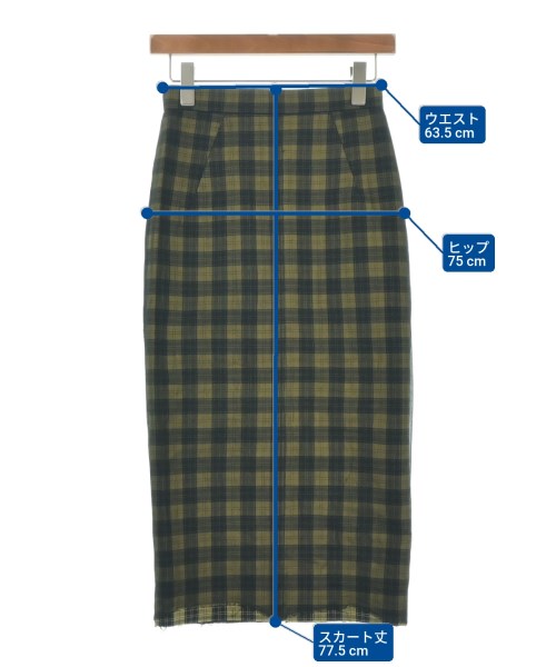 Nﾟ 21（ヌメロヴェントゥーノ）ロング・マキシ丈スカート 黒 サイズ:38(S位) レディース/2200644358026