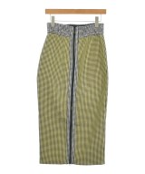 Nﾟ 21（ヌメロヴェントゥーノ）ロング・マキシ丈スカート 黄 サイズ:38(S位) レディース/2200622586083